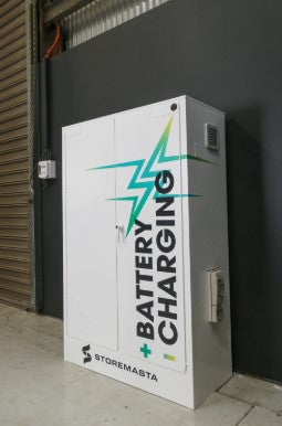 Storemasta - 18 Outlet Lithium Ion Battery Charging Cabinet