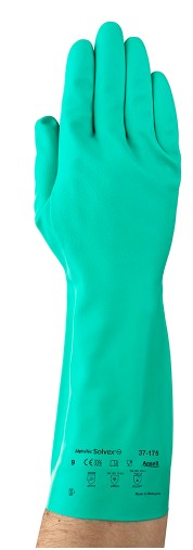 AlphaTec Solvex 37-175 Chemical Gloves - 12 Pairs