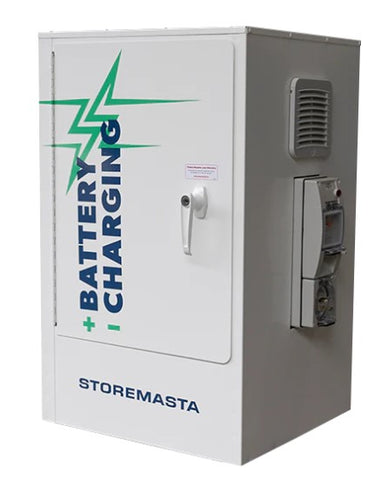 Storemasta - 8 Outlet Battery Charging Cabinet