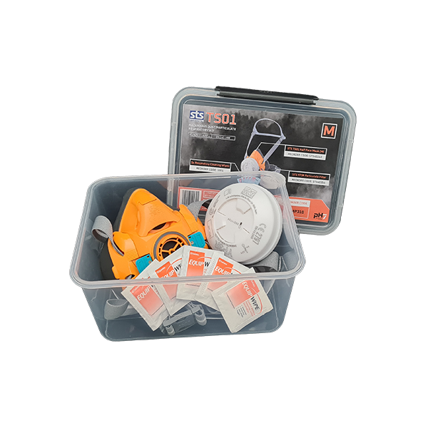 TS01 - 1/2 Mask Hazardous Dust & Particulate Respirator Kit | SpillBase NZ