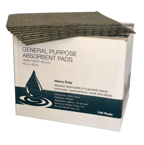 Absorbent Compression Pad Chemical Absorbent Pads | Universal & Fuel Pads NZ – SpillBase